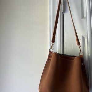 Vegan suede bucket bag TRENDING